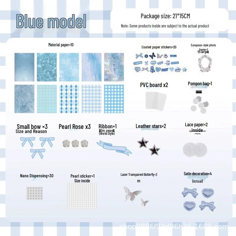 Yuxian DIY Ita Bag Kit Vol. 2 - Ins Style Accessories for Handmade Decoration