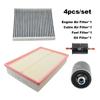 4pcs Filter Set For Great Wall GWM POER Kiong 2.0T GW4C20B/C 2024 Engine Cabin AC Air Fuel Oil Filter JinGang Parts