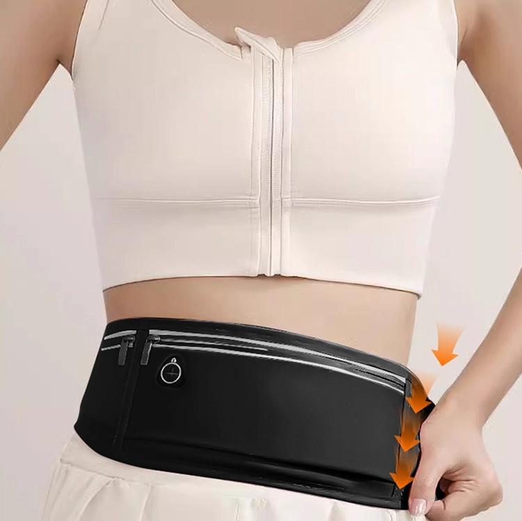 Non-Bouncing Running Waist Bag: Lightweight, Large Capacity, Unisex Fitness Phone Holder