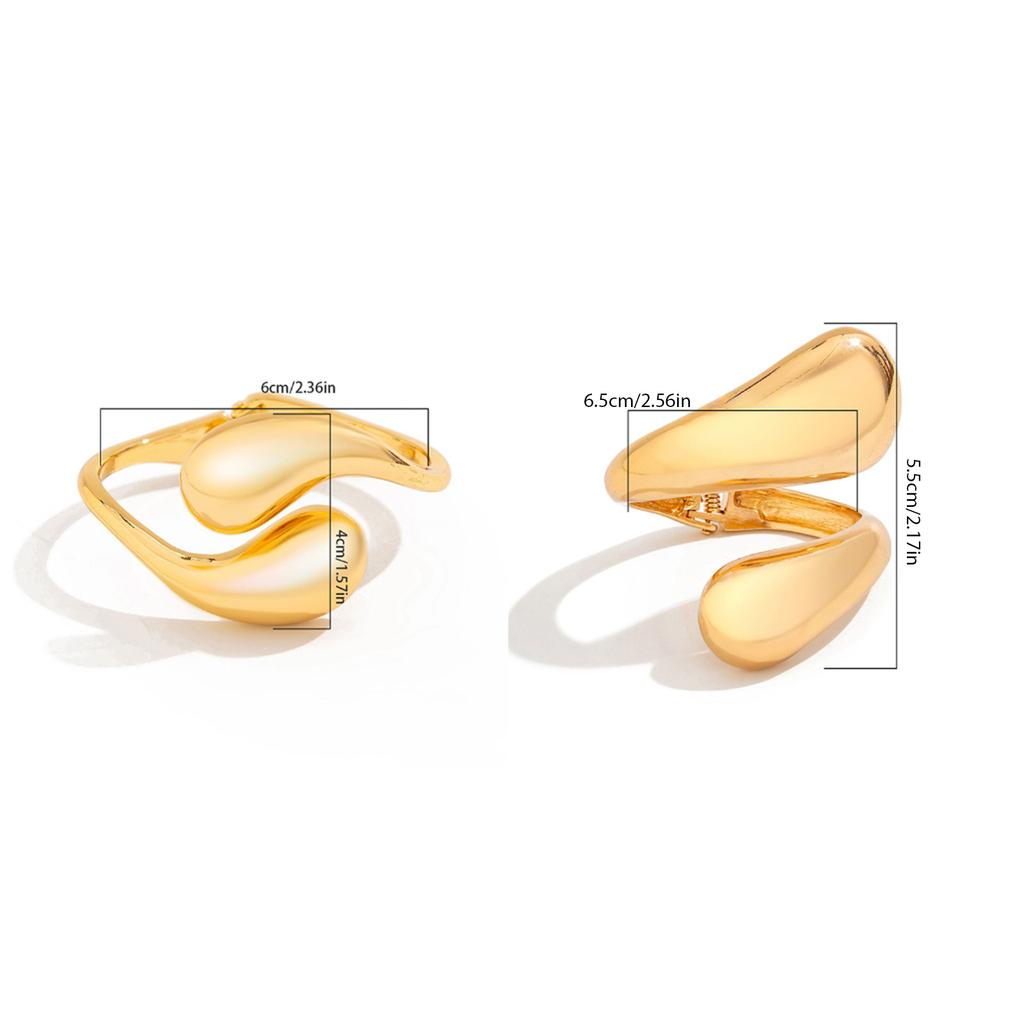 Wide Bangles Geometric Vintage Bracelet Punk Jewelry Hand Jewelry Alloy Texture Suitable for Daily and Party Wear