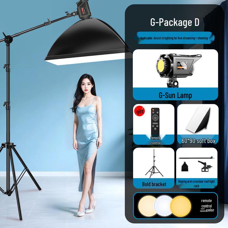 LED Studio Lighting for Live Streaming, Photography, and Portraits