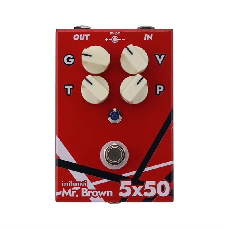 

Classy-High Gain 5150 EVH Distortion Electric Guitar Effects Pedal Replacement 5X50 For Mr. For Brown For Brown Sound Van Halen червоний