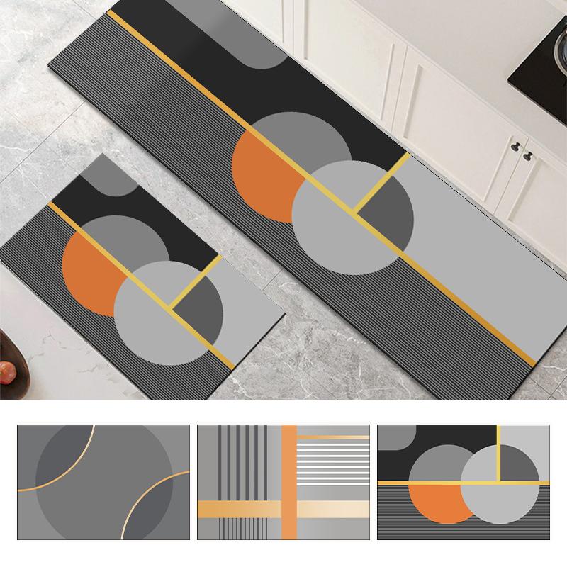 Decorative Kitchen Mat Bathroom Floor Mats Doormat Decoration Rubber Mat for Home Kitchen Floor Carpets Home Rug