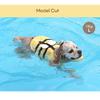 Summer Little Bee Hunde-Badeanzug, wasserdicht, für Welpen, Schwimmweste, atmungsaktive Hundekleidung, Geschirr, Schwimmsicherheit für Hunde, Haustierbedarf