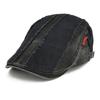 VOBOOM Gorra Plana de Algodón Verano Hombres Gorras Ivy Gorra de Conductor Ajustable Newsboy Gorros de Panadero Boina Retro Masculina Sombrero de Sol para Exteriores