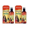 AYURVED Mahabhringraj Ayurvedic Hair Oil 100 Ml X Pack of 2 Pure Herbal Hair Nourishment Chemical Free Fragrance Free Fragranc