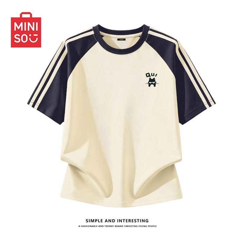 MINISO Women s Cotton Short Sleeve T-Shirt 39
