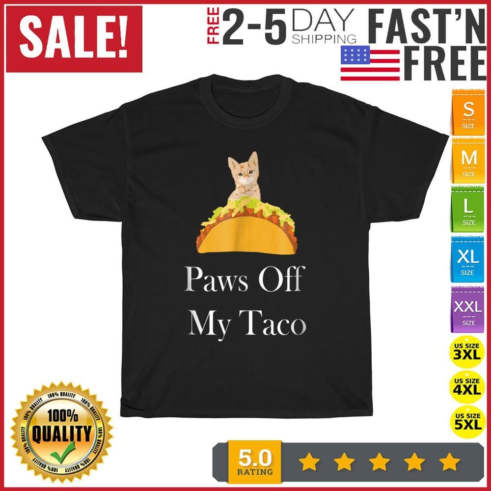 

Funny Taco Cat National Taco Day Food Lover Vintage T Shirt Men Women Fashion 4XL