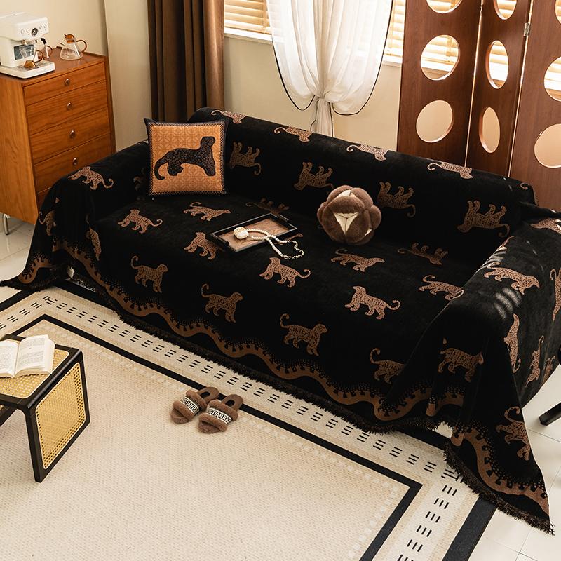 

Толстый протектор для дивана Мягкое полотенце для дивана, подходящее для домашних животных, Многофункциональное полотенце для дивана Легкий в уходе чехол для дивана для гостиной Милый декоративный дизайн 180X130cm