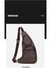 New Style Men's Anti-theft Casual Chest Bag - Fashionable Outdoor Shoulder Bag with Close-fitting Storage.