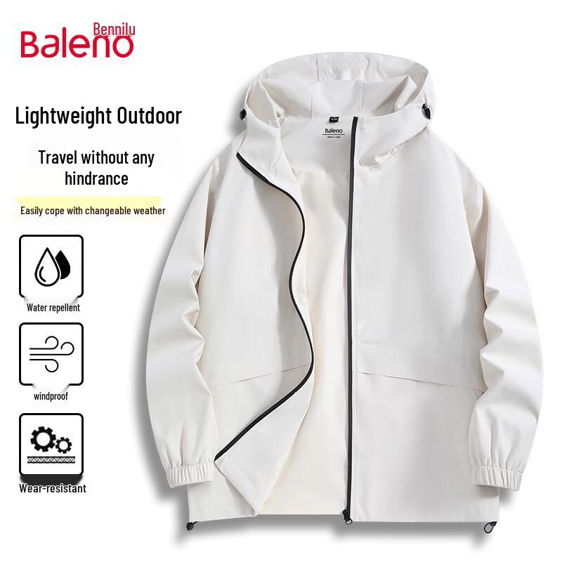 Baleno Men's Casual Outdoor Hooded Jacket