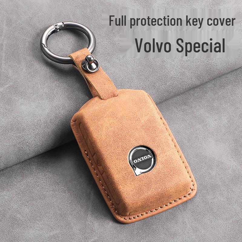 Volvo Key Case for XC60, S90, S60, XC90, V40, V90, S60L, XC40 - New Car Key Bag