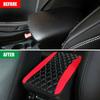 Black Car SUV Faux Leather Central Armrest Box Console Cover Pad Mat Universal
