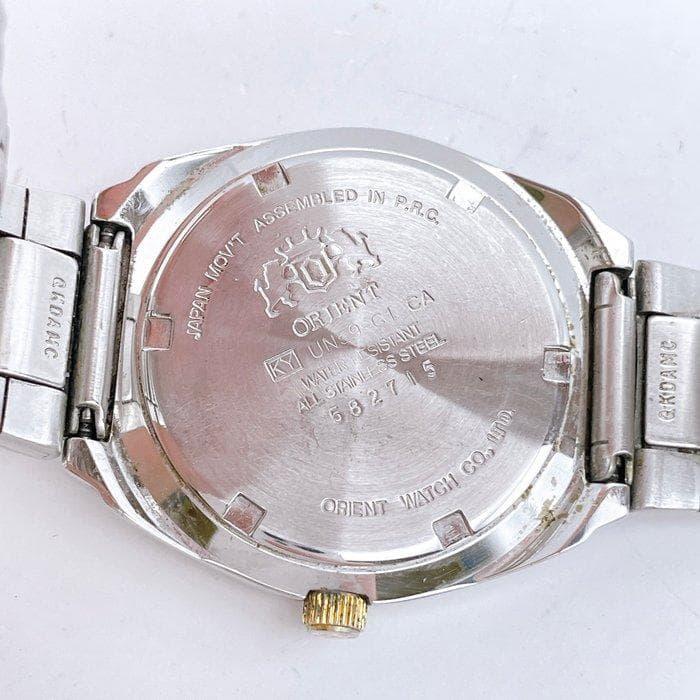 Used ORIENT Orient watch working item 582715 quartz