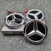 9.5cm Auto Heckklappenemblem ABS LED Badge Licht Zubehör für Mercedes Benz S350 S300L S A B C E Klasse GLA GLK ML GL GLC GLE