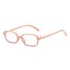  New Vintage Small Rectangle Sunglasses Women Shades UV400 Fashion Men Sun Glasses Clear Lens Frame