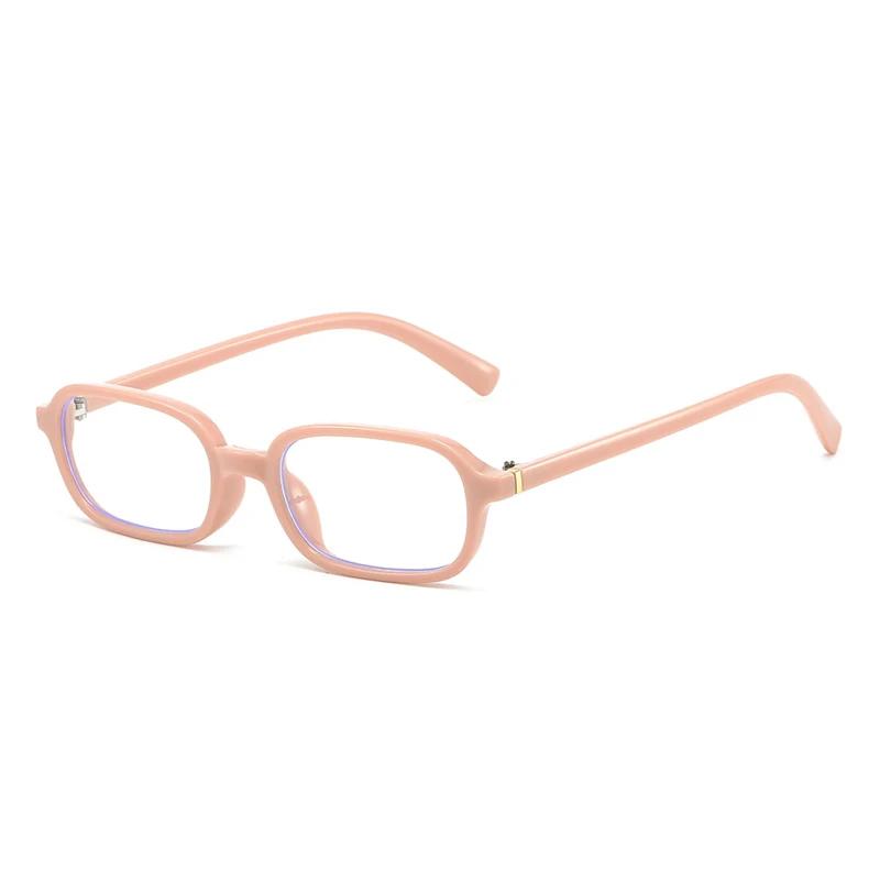  New Vintage Small Rectangle Sunglasses Women Shades UV400 Fashion Men Sun Glasses Clear Lens Frame