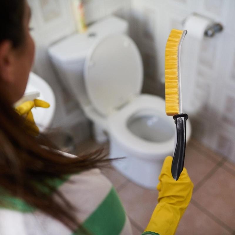 3Pcs Crevice Cleaning Brush Multifunctional Thin Brushes with Long Handle Ergonomic Quick Drying for Car Window Bathroom