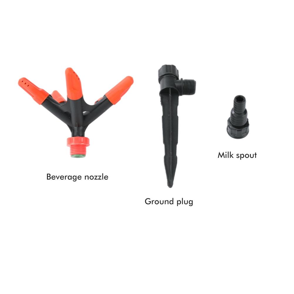 Garden Sprinkler 360 degrees Automatic Rotating Lawn Sprinklers Water Sprinkler for Lawn Yard Garden