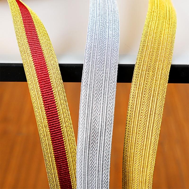 Woven Ribbon Tape for Custom Side Stripe Trousers Side Stripe Ribbon Tape Clothing Accessories Decorative Sewing Strips