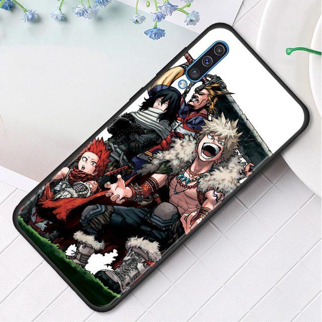 My Hero Academia Silikon Handyhülle für Samsung Galaxy A50 A70 A10 A20e A30 A40 A20s A10s A10e A80 A90 A60 A30s Cover Shell