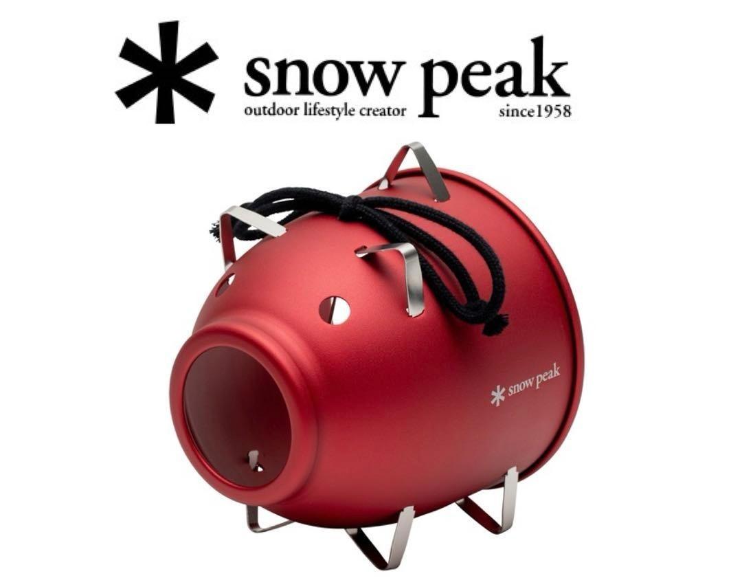 Snow Peak Лимитированный держатель для спиралей от комаров Pig Mini RED FES-087-1-RD JP FS