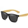 Retro Bamboo Leg UV400 Sunglasses Men Outdoor Driving Cycling Sports Sun Glasses Women Unisex Round Fashion Goggles Eyewear
