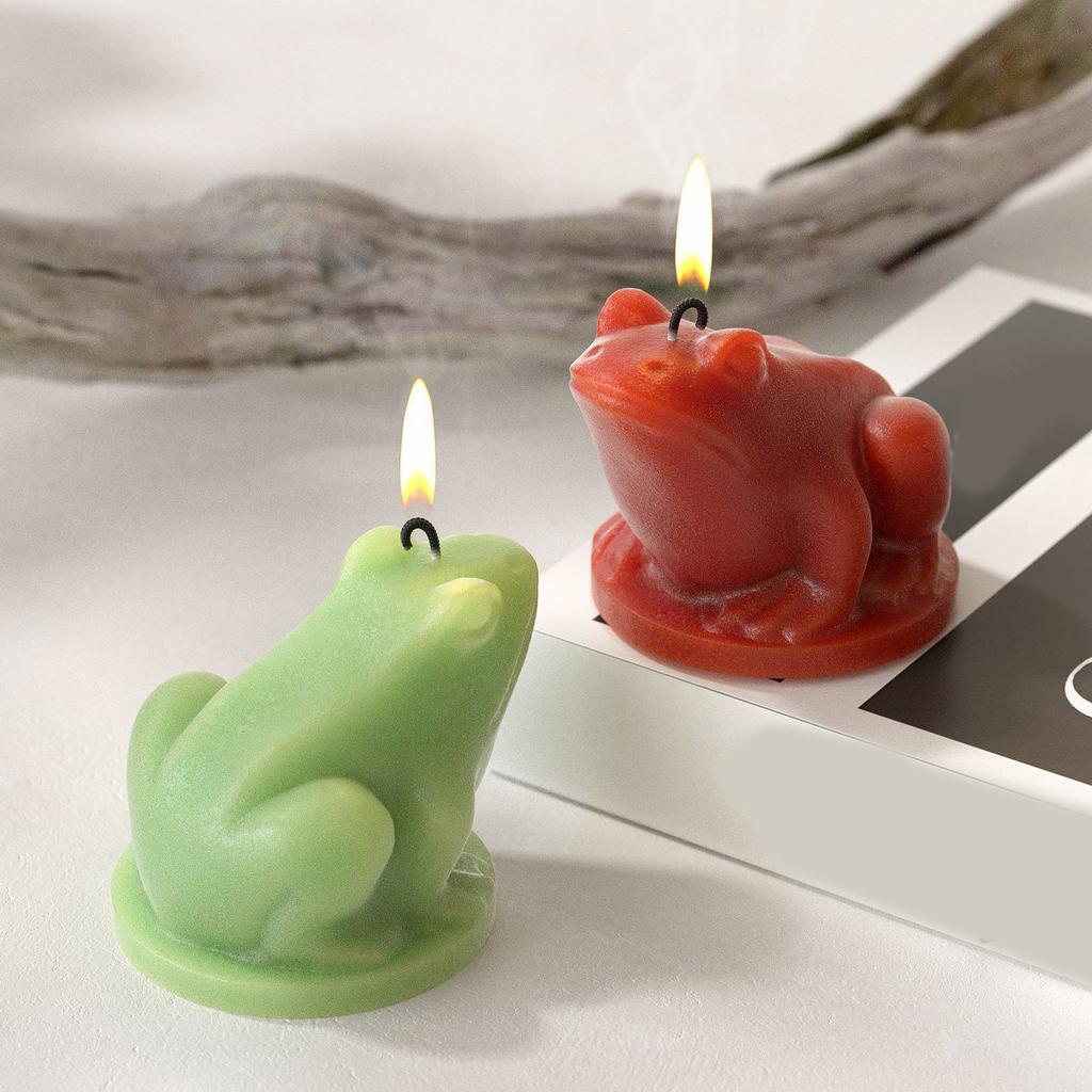 Multipurpose Sturdy Silicone Mould to Craft Frogs Candle Holders Easy Demolding Portable for Artistics Home Decoratio