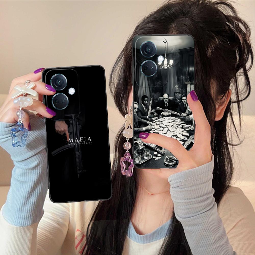 Italian Mafia Phone Case for OPPO Find X9 X8 X7 X6 X5 X3 X2 Plus S Pro Ultra Lite Soft TPU Shockproof Cover