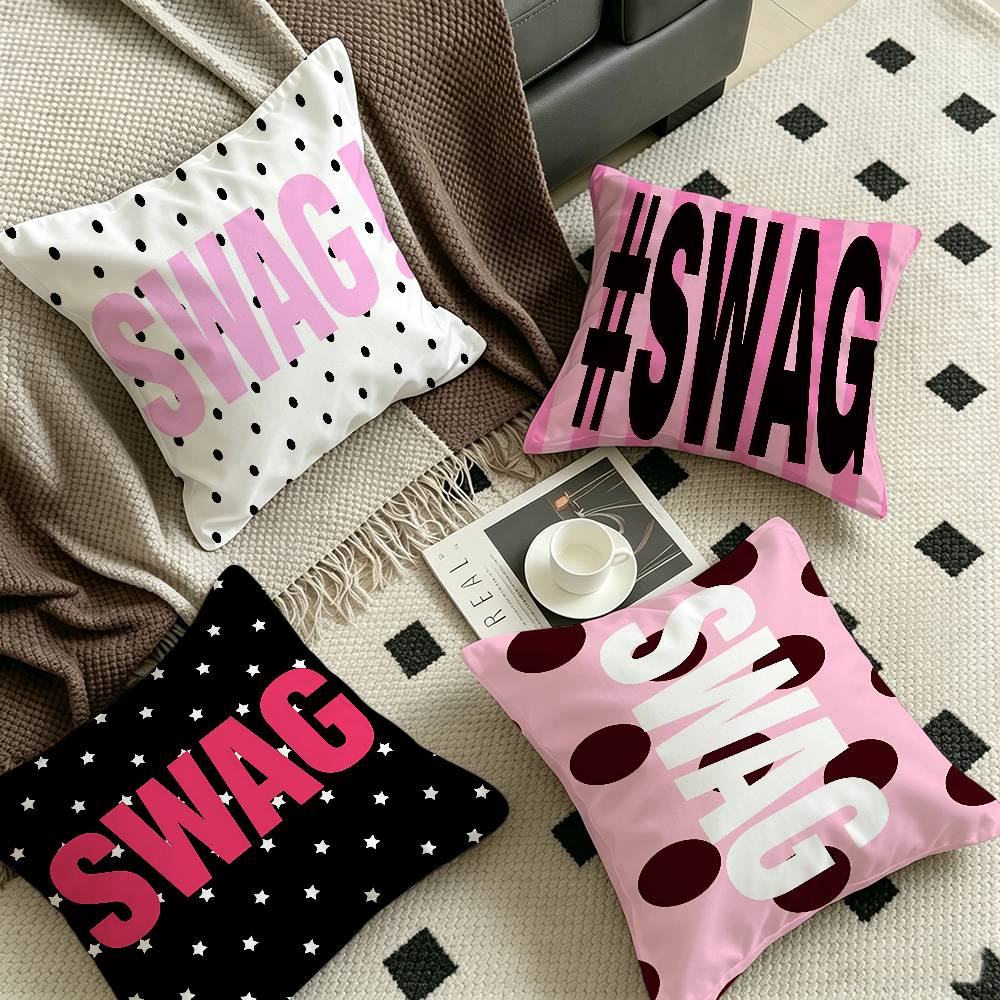 S-SWAG Cushion Cover Inches Farmhouse Decor Home Throw Pillow Covers for Couch Decorations