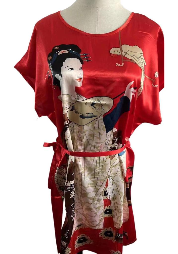 Special Offer: Silk Tang Suit Qipao Pajamas Bathrobe