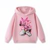 Dragon Ball Majin Buu Street Loose Hooded Sweatshirt - Anime-related Kids' Comfortable Coat for the Digital World