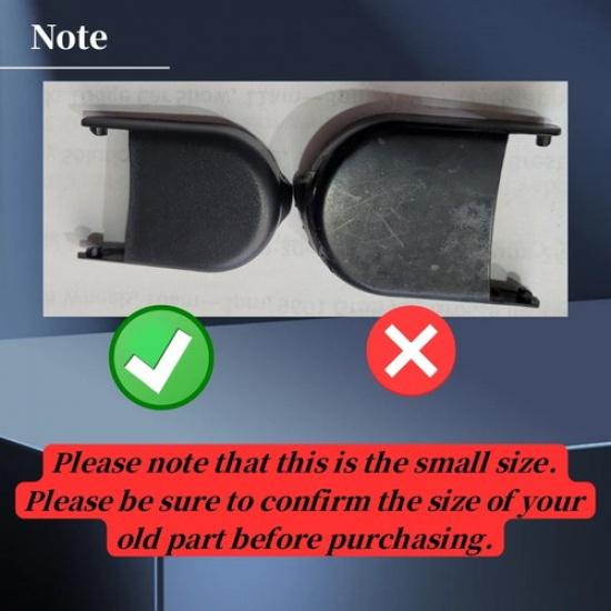 2x Front Windshield Wiper Arm Nut Head Bolt Cap Cover for Buick GMC Chevrolet