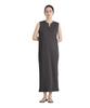 Henley Neck Dry Ribbed Size 023 [Nano Universe] Dress, Women's, M, Charcoal, 669-6119321