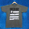 Green Day American Idiot Album Flagge Kunst Pop Punk Band T-Shirt L Unisex T-Shirt