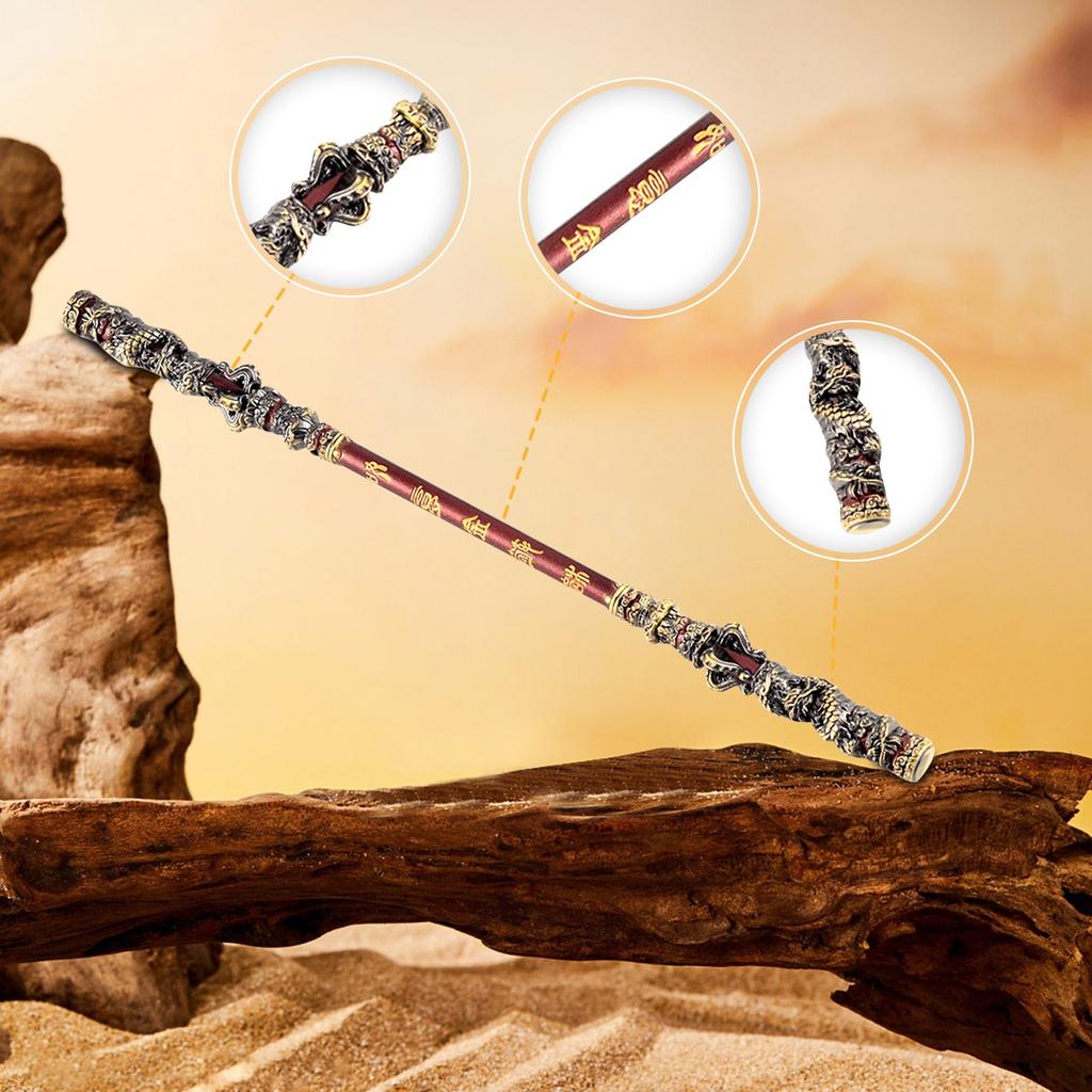 Hra Periferní Ruyi Golden Hoop Stick Všechny kovové řemeslné ozdoby