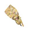 Berretto da lavoro alla moda con stampa, Berretto casual da donna con coda di cavallo, Berretto da lavaggio, Berretto Baotou