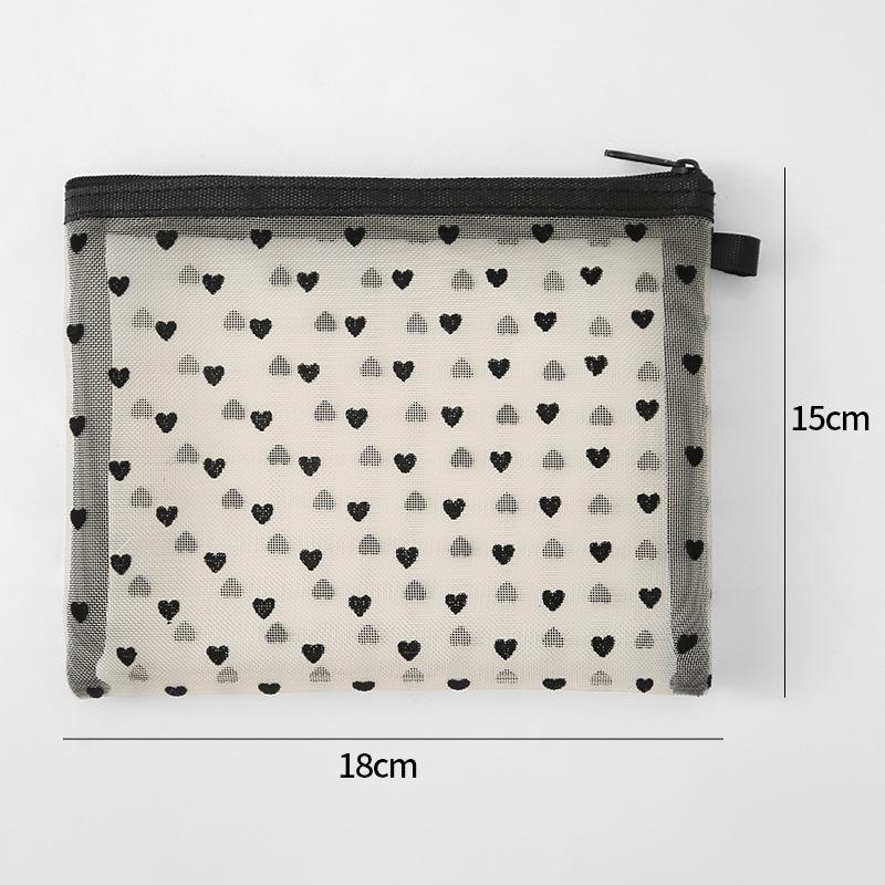 Tragbare Atmungsaktive Netz-Make-up-Tasche - Outdoor-Reise-Kosmetikaufbewahrung