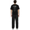 Evisu Aw23 Multi-Reflective Zipper Regular Fit Pants Men pants Black 2EAGNM3PP5037XXPL