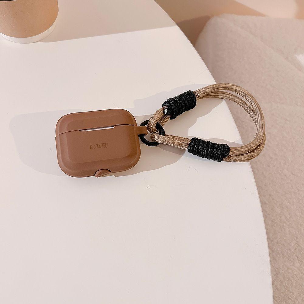 Tech-Protect Silicone Rope Apple Airpods Pro 1 / 2 Chocolate Brown