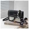 1Pc Popular Foreign Style Cream Small Square Bag New Fashion Niche Design Silk Scarf Shoulder Bag Fresh and Sweet Oblique Span Bag Women