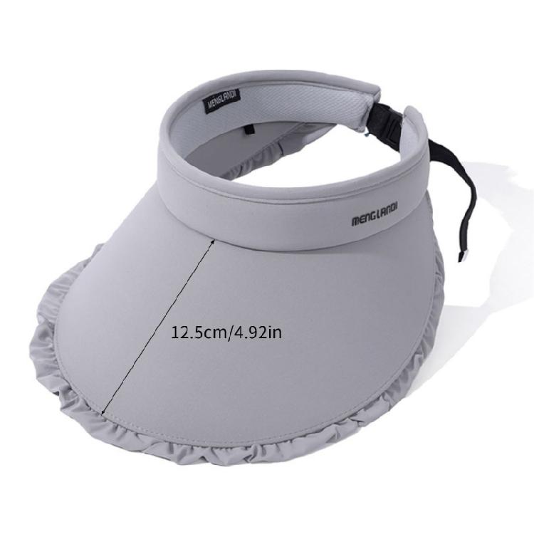 Leichter Sonnenhut mit Loch für den Pferdeschwanz, Outdoor-Urlaubs-Sonnenschutzhut zum Laufen, Golf, Tennis