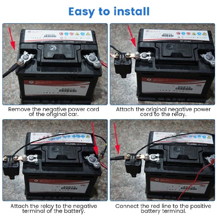 Battery Shut Off Switch Isolator 12V 200A Universal Car Battery Switch