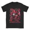 Men T-Shirt Hazbins Hotels Alastor Fashion 100% Cotton Tee Shirt Short Sleeve  T Shirt Round Collar Tops Graphic