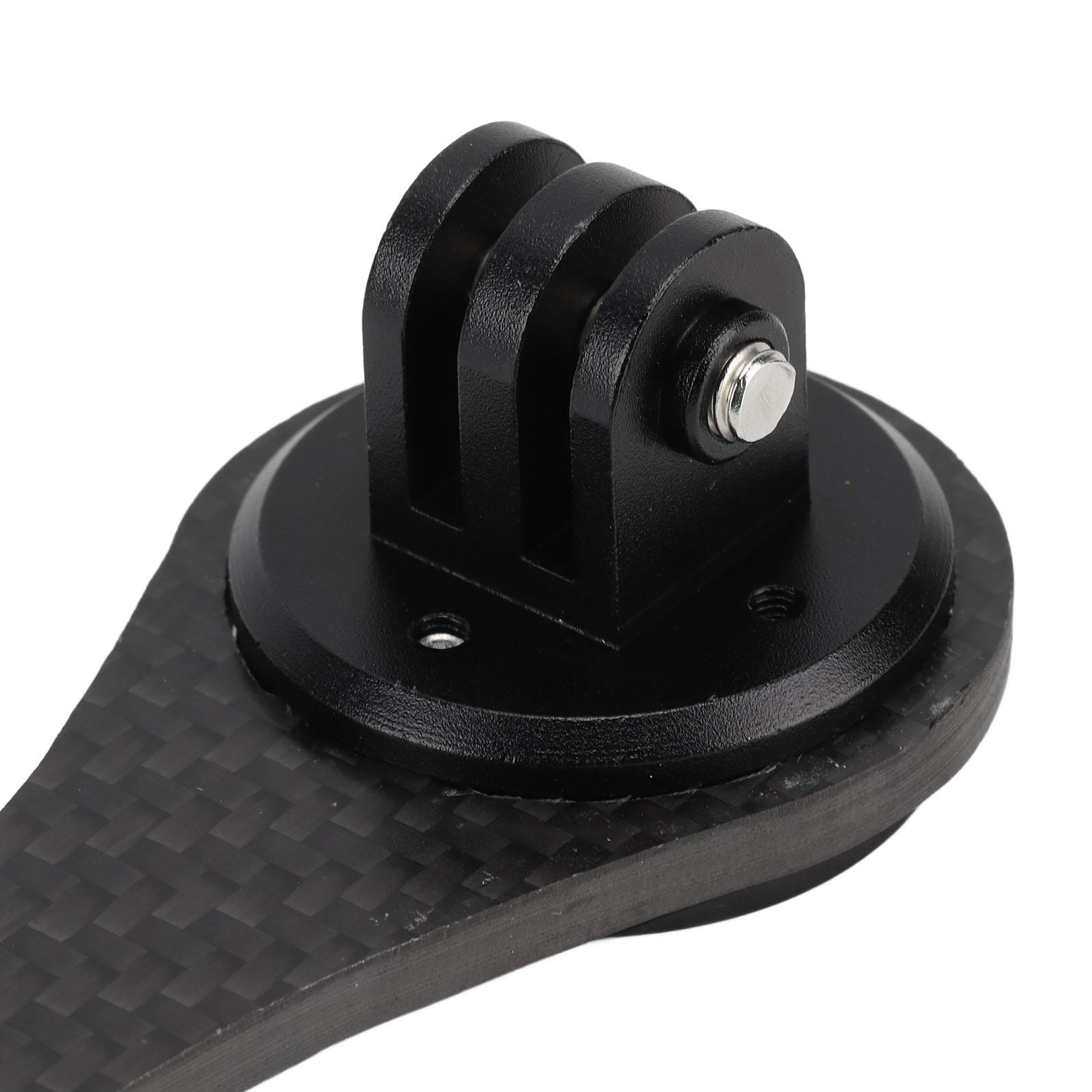 

Bike Out Front Computer Mount Carbon Fiber Cycling Bicycle Handlebar Extended Mount for Garmin for Wahoo for Bryton