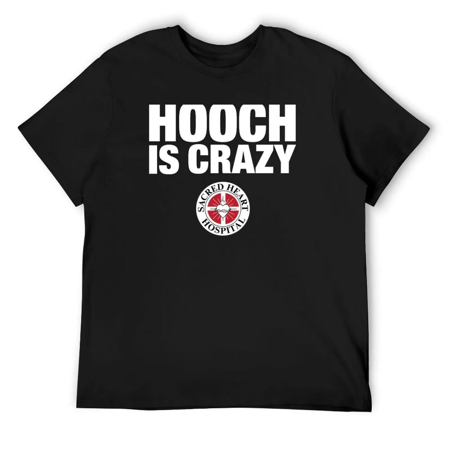 Hooch IS Crazy T-Shirt for a boy sweat Clothing mens t shirts casual stylish S