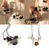 Multifunctional Pet Sunglasses Chain Necklace Lightweight Leather Accessory Long Sweater Chain For Daily Wear
