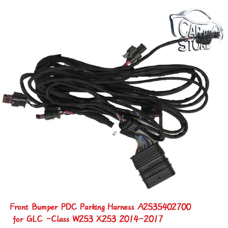 Car Front Bumper PDC Parking Harness A2535402700 For Mercedes Benz GLC -Class W253 X253 2014-2017 Reversing Radar Wiring