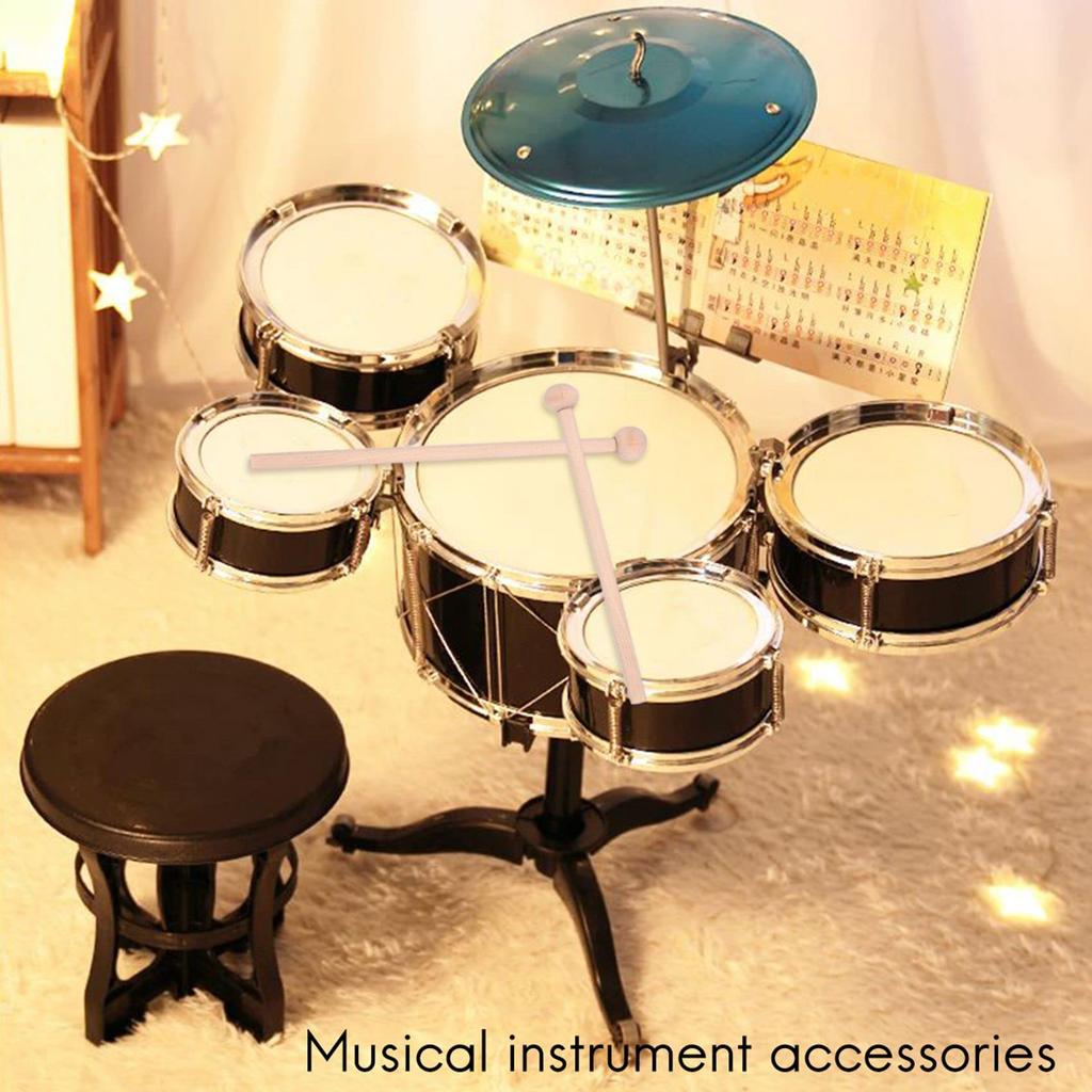 Ahvqevn 2 Pairs Wooden Mallets Percussion Sticks Hammers for Energy Wooden Knitting Bells Chimes, Xylophones, Blocks, Chimes, Bells,