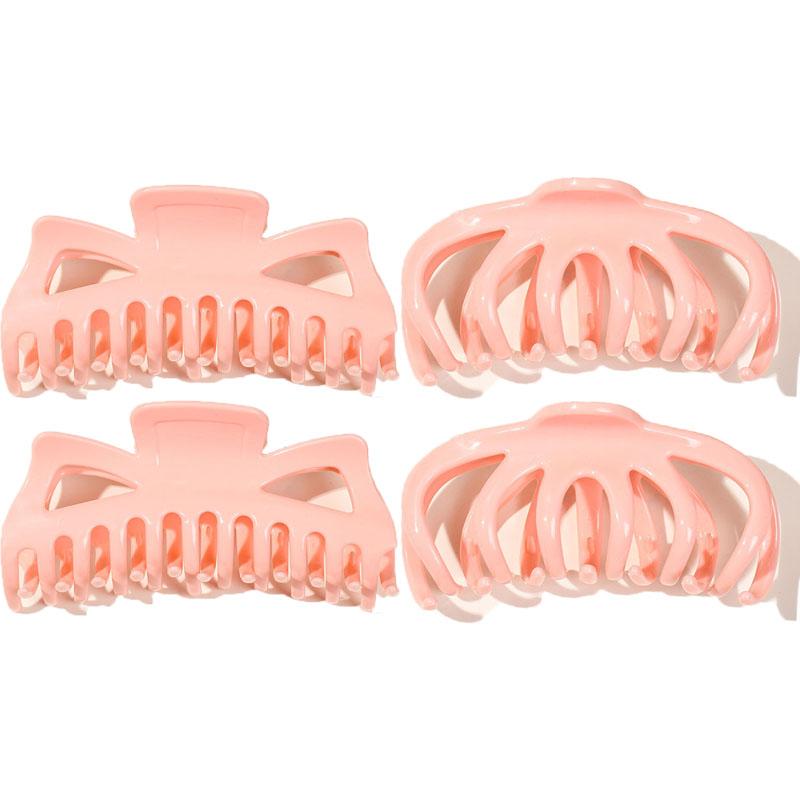 Korean Style Acrylic Solid Color Hair Clip Women's High-end Fashion Shark Clip Hair Accessories